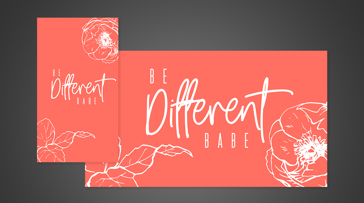 Featured image for “Be Different Babe Download”