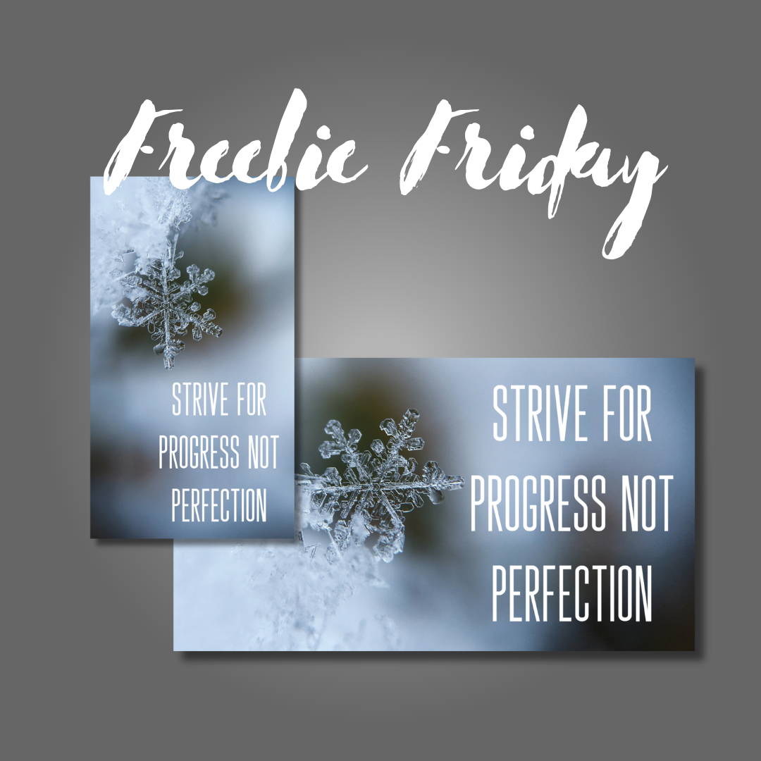 Featured image for “Strive For Progress Not Perfection Download”